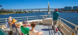 Portland Spirit | Columbia Deck Bow| Group sightseeing