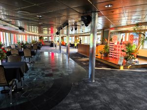 Portland Spirit | Columbia Deck | Stella Artois Event Showing Stage Stella Artois Event Columbia Deck Showing Stage